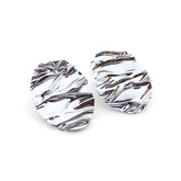 MARGA - pendientes plata 28x40mm